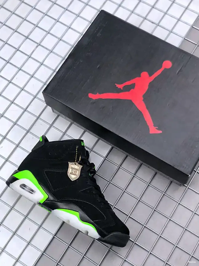 Bmlin Shoes 003 Retro Jordan Air 'Electric Green' 6 CT8529 0526